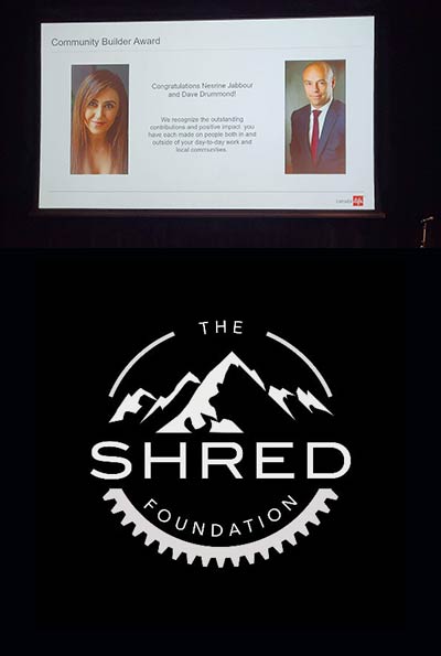 Canada Life Community Builder Award for The Shred Foundation