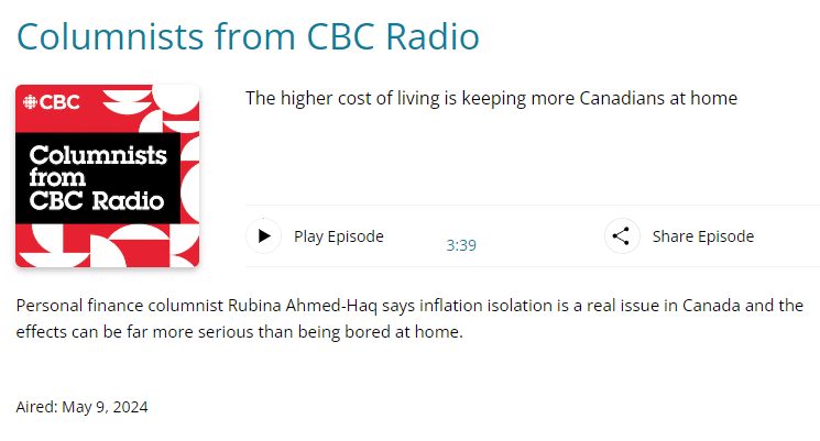 Columnists from CBC Radio