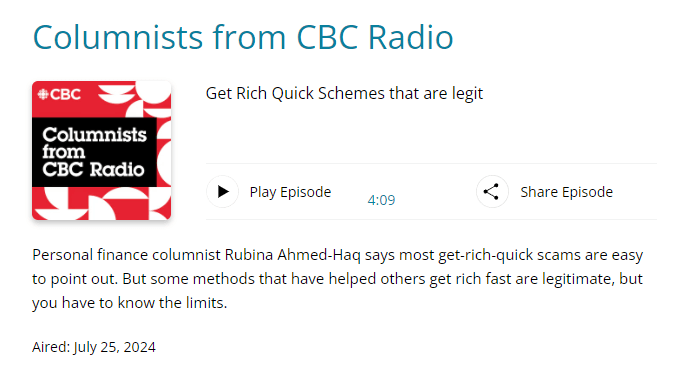 Columnists from CBC Radio